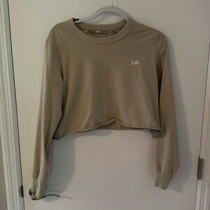 Kith Women Lucy Il Cropped Long Sleeve Tee